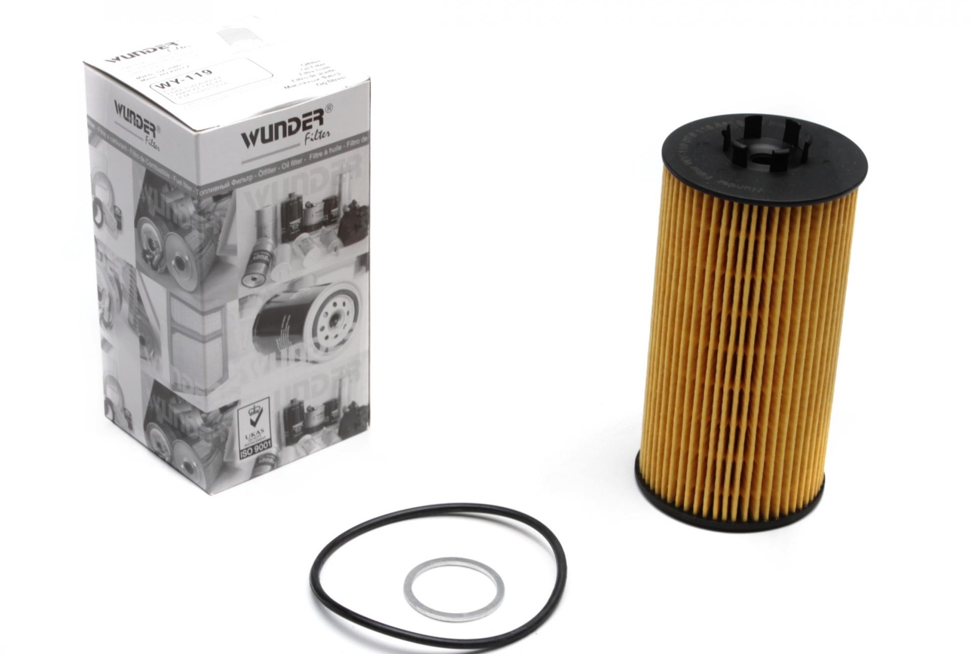 Фильтры масляные Фильтр масляный Audi A4/A6/A8 4.2i 02-16 WUNDER арт. WY120